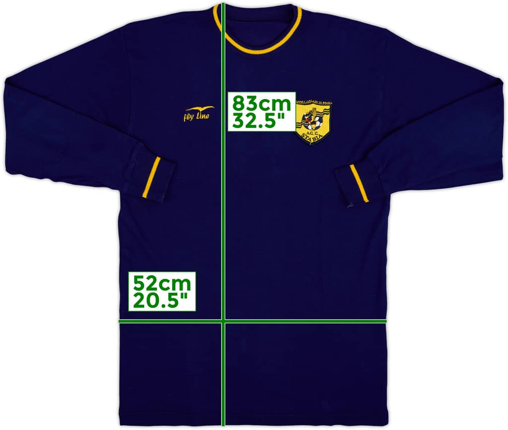 2000s Juve Stabia Fly Line Knitted Jumper - 9/10 - (L)