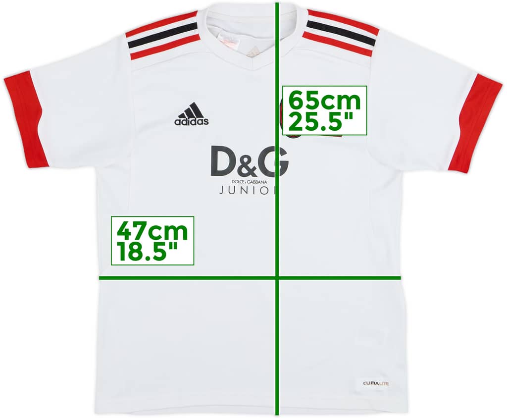 2009-10 AC Milan adidas Youth Training Shirt - 7/10 - (XL.Boys)