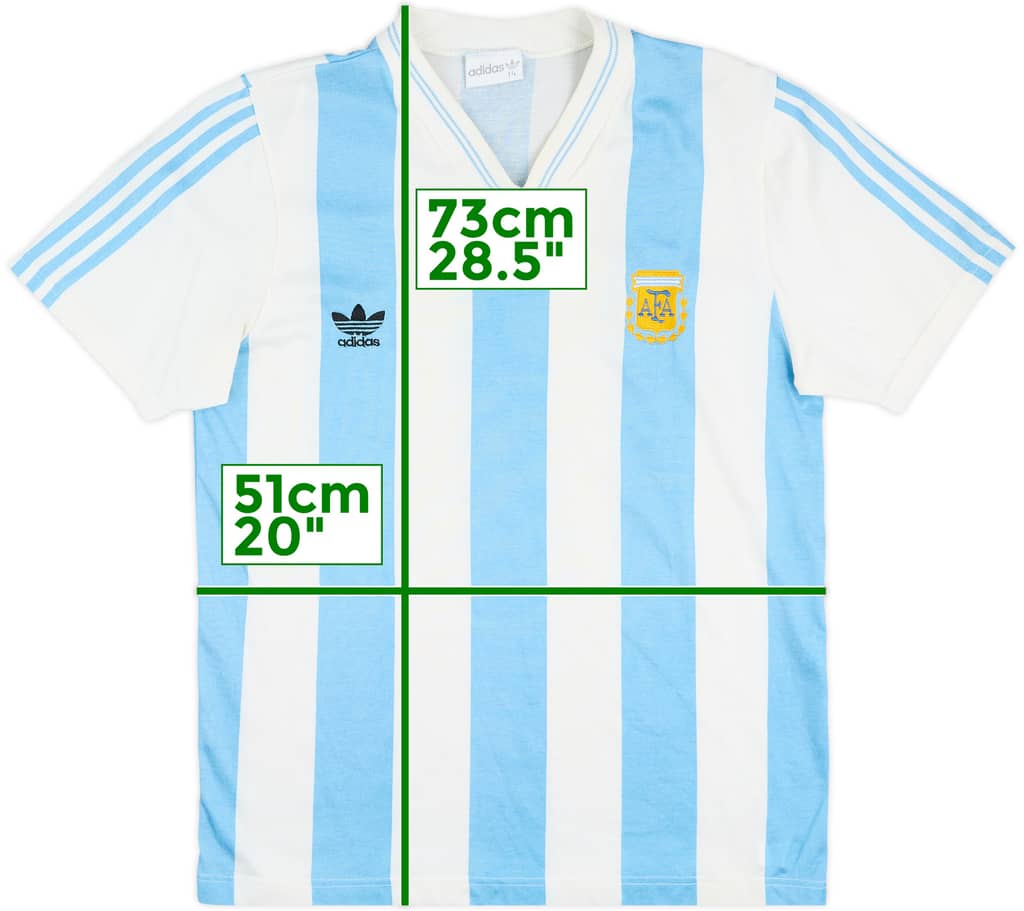 1993 Argentina Home Shirt - 8/10 - (XL)