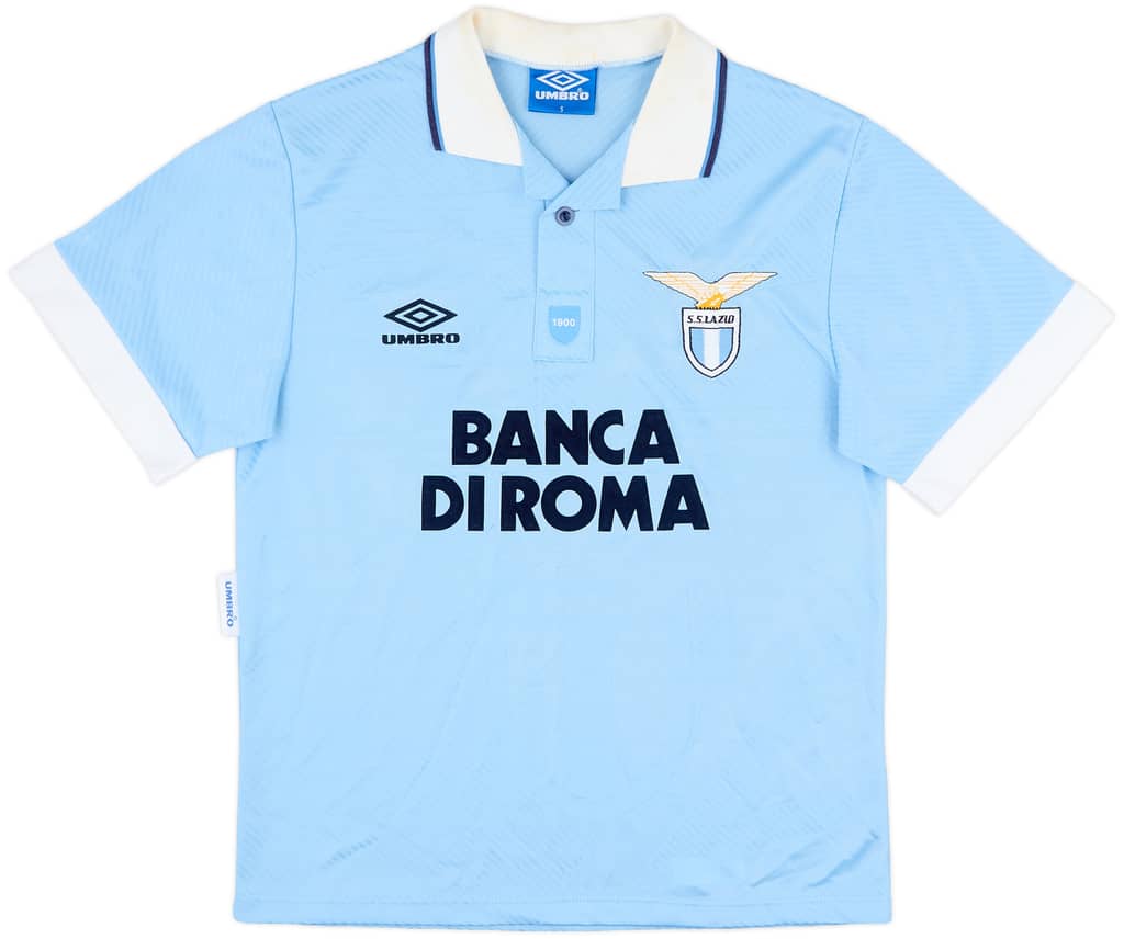 1993-95 Lazio Home Shirt - 8/10 - (S)