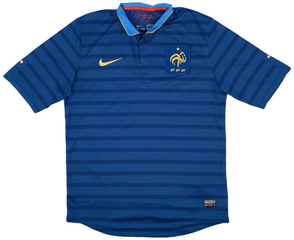 2012-13 France Home Shirt - 9/10 - (M)