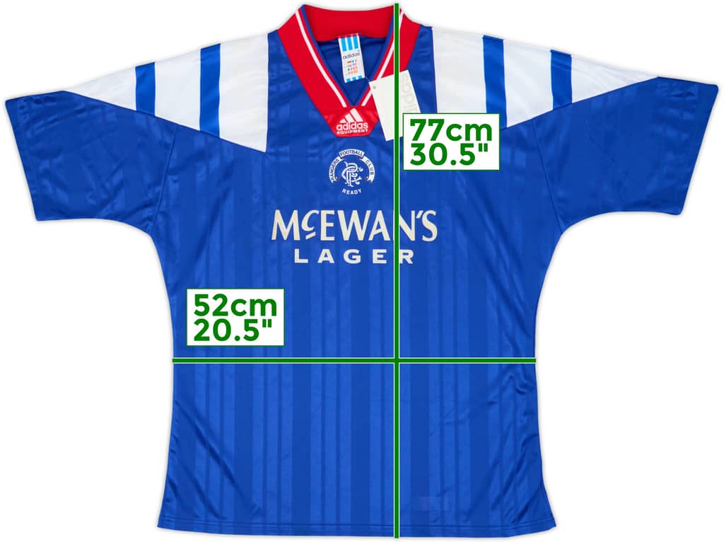 1992-94 Rangers Home Shirt (L)