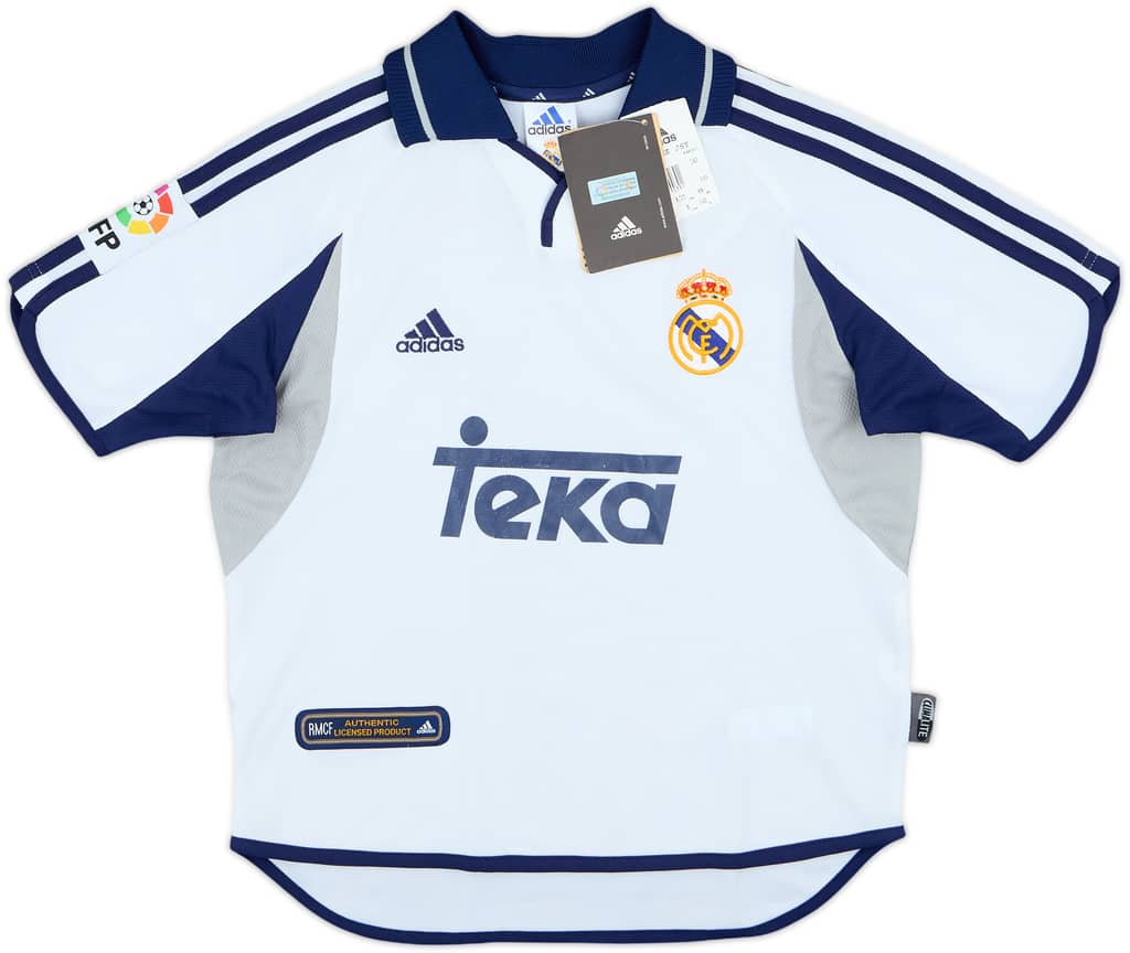 2000-01 Real Madrid Home Shirt (M.Boys)