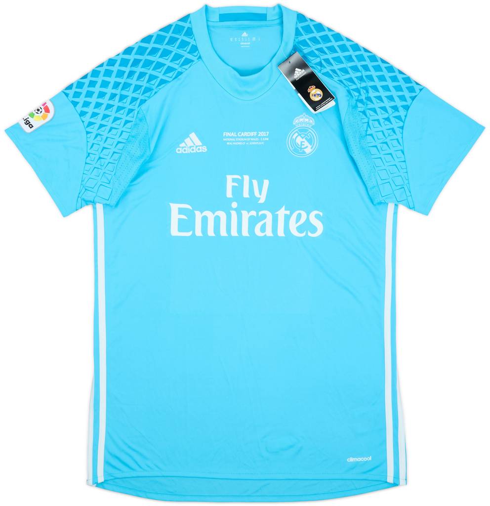 2016-17 Real Madrid GK S/S Shirt (M)