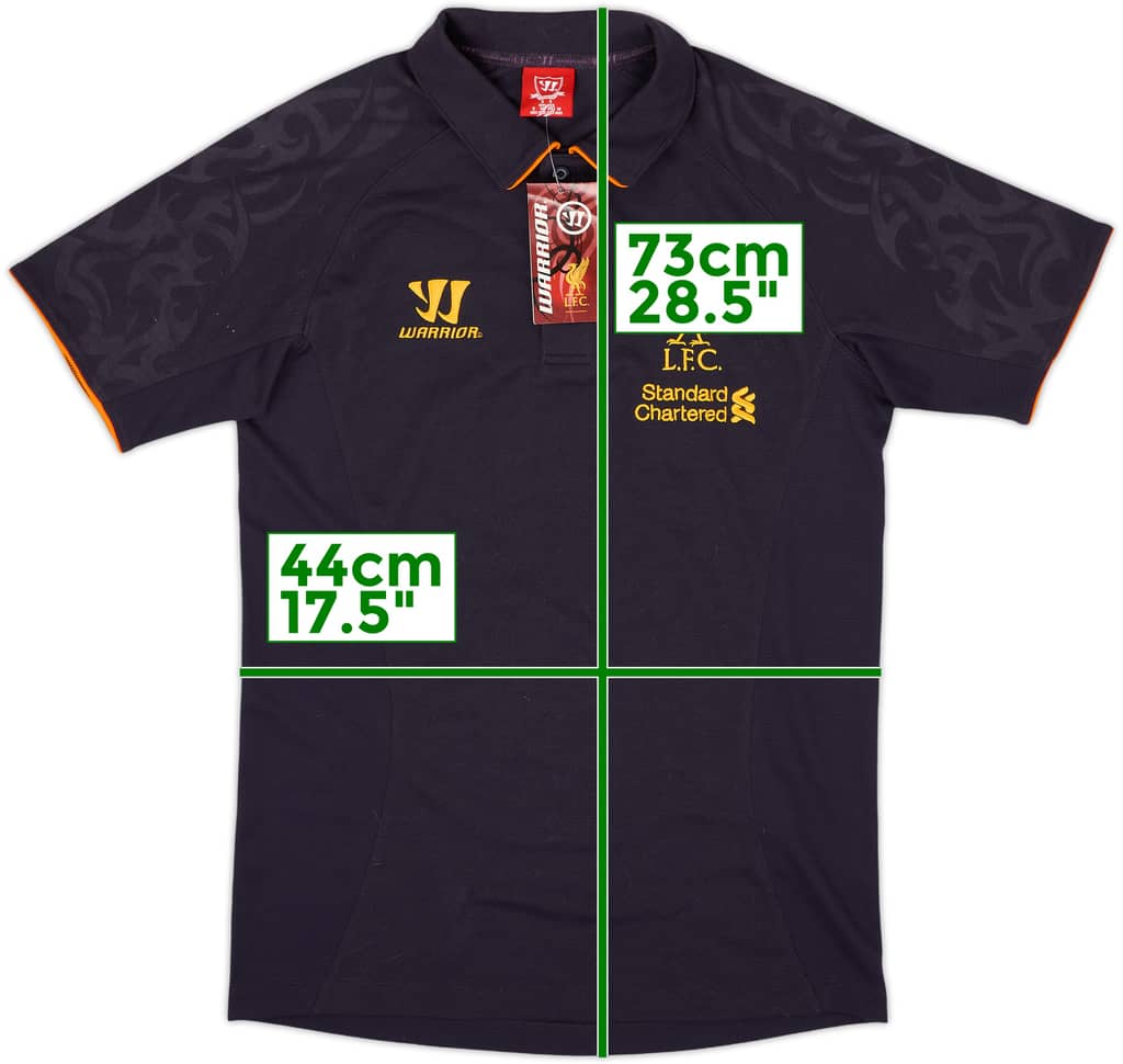 2012-13 Liverpool Warrior Polo Shirt (S)