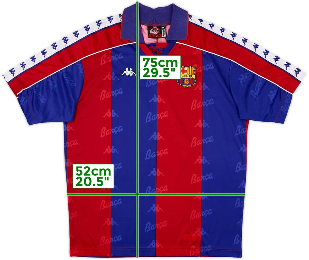 1992-95 Barcelona Home Shirt - 9/10 - (M)