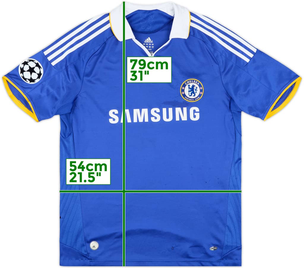 2008-09 Chelsea Home Shirt - 5/10 - (L)