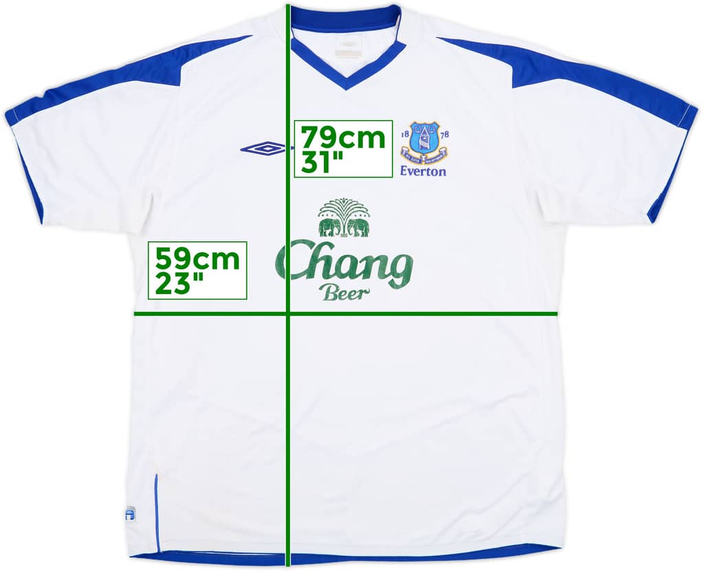 2004-05 Everton Away Shirt - 6/10 - (XXL)