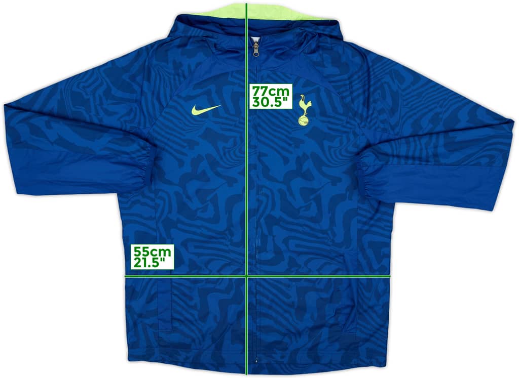 2022-23 Tottenham Nike Hooded Track Jacket - 7/10 - (L)