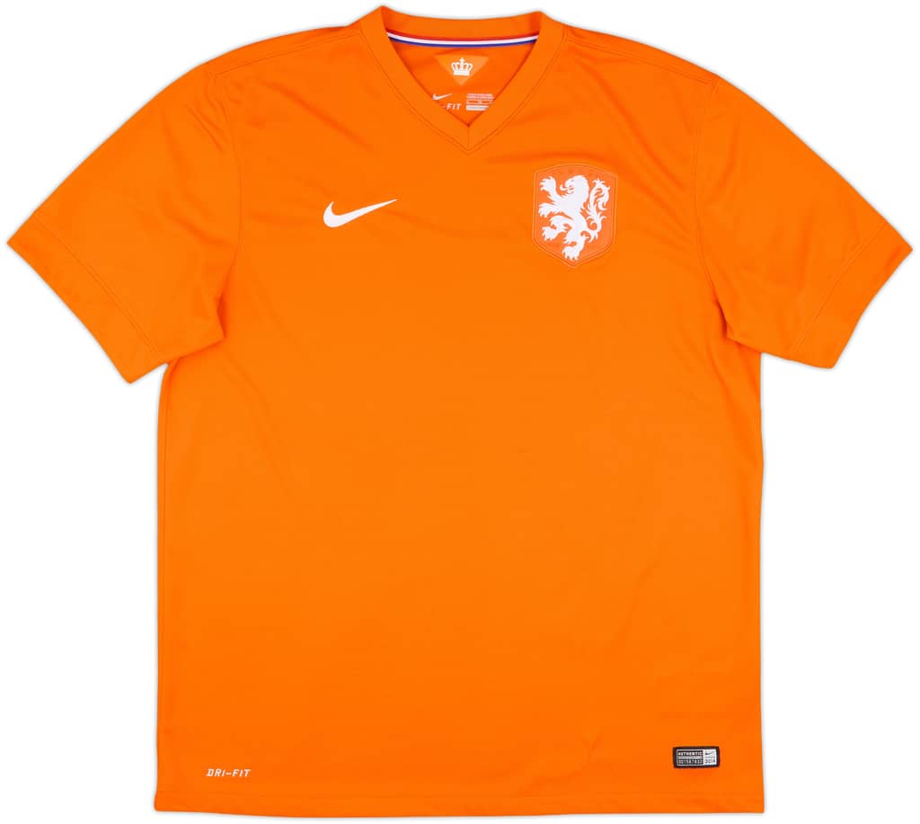2014-15 Netherlands Home Shirt - 9/10 - (XL)