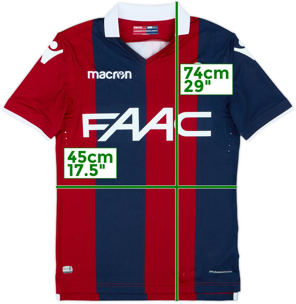 2015-16 Bologna Home Shirt - 8/10 - (S)