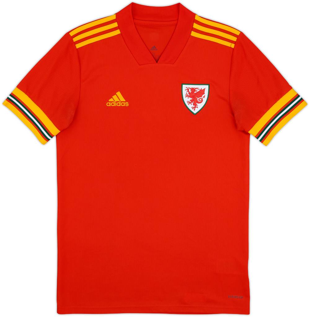 2020-21 Wales Home Shirt - 9/10 - (S)