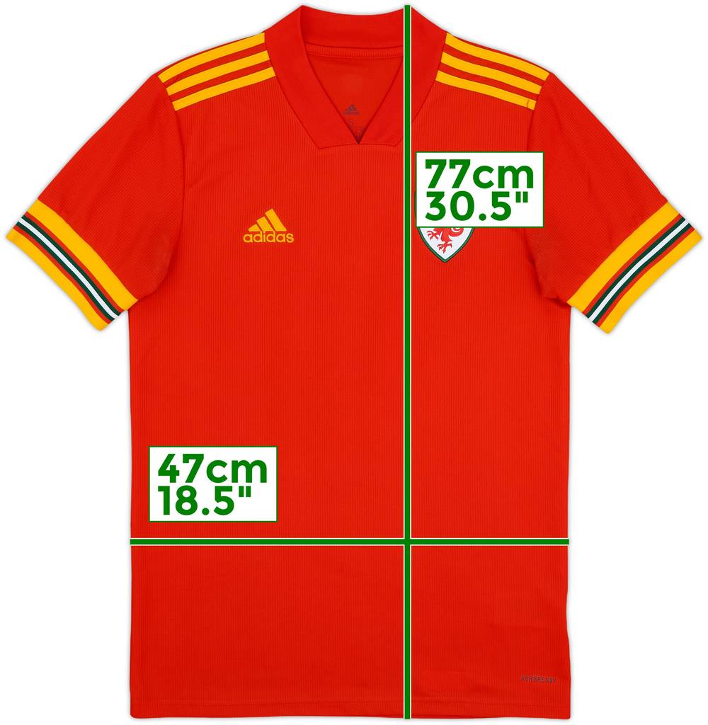 2020-21 Wales Home Shirt - 9/10 - (S)
