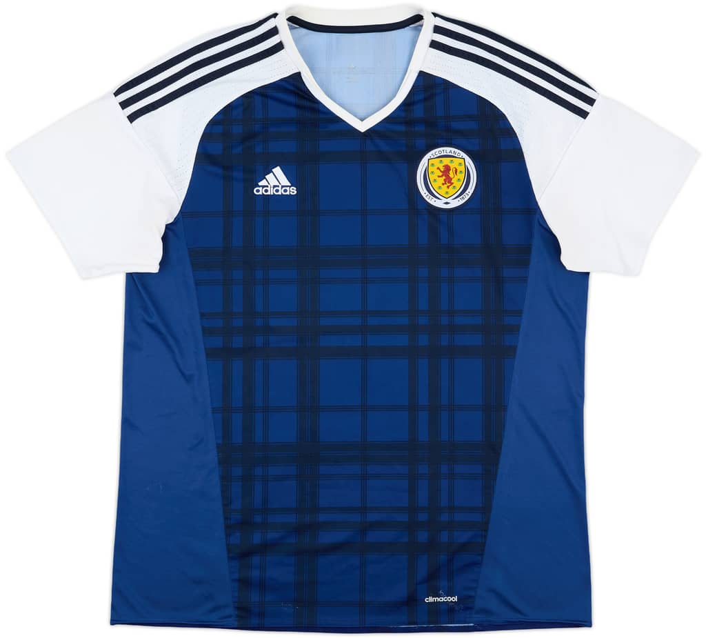 2015-17 Scotland Home Shirt - 5/10 - (XL)