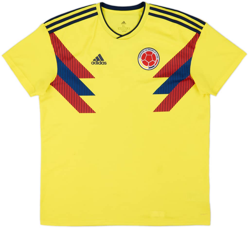 2018-19 Colombia Home Shirt - 7/10 - (XL)