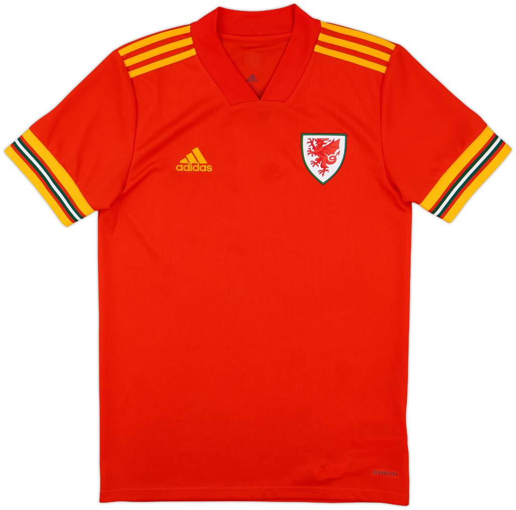 2020-21 Wales Home Shirt - 9/10 - (S)