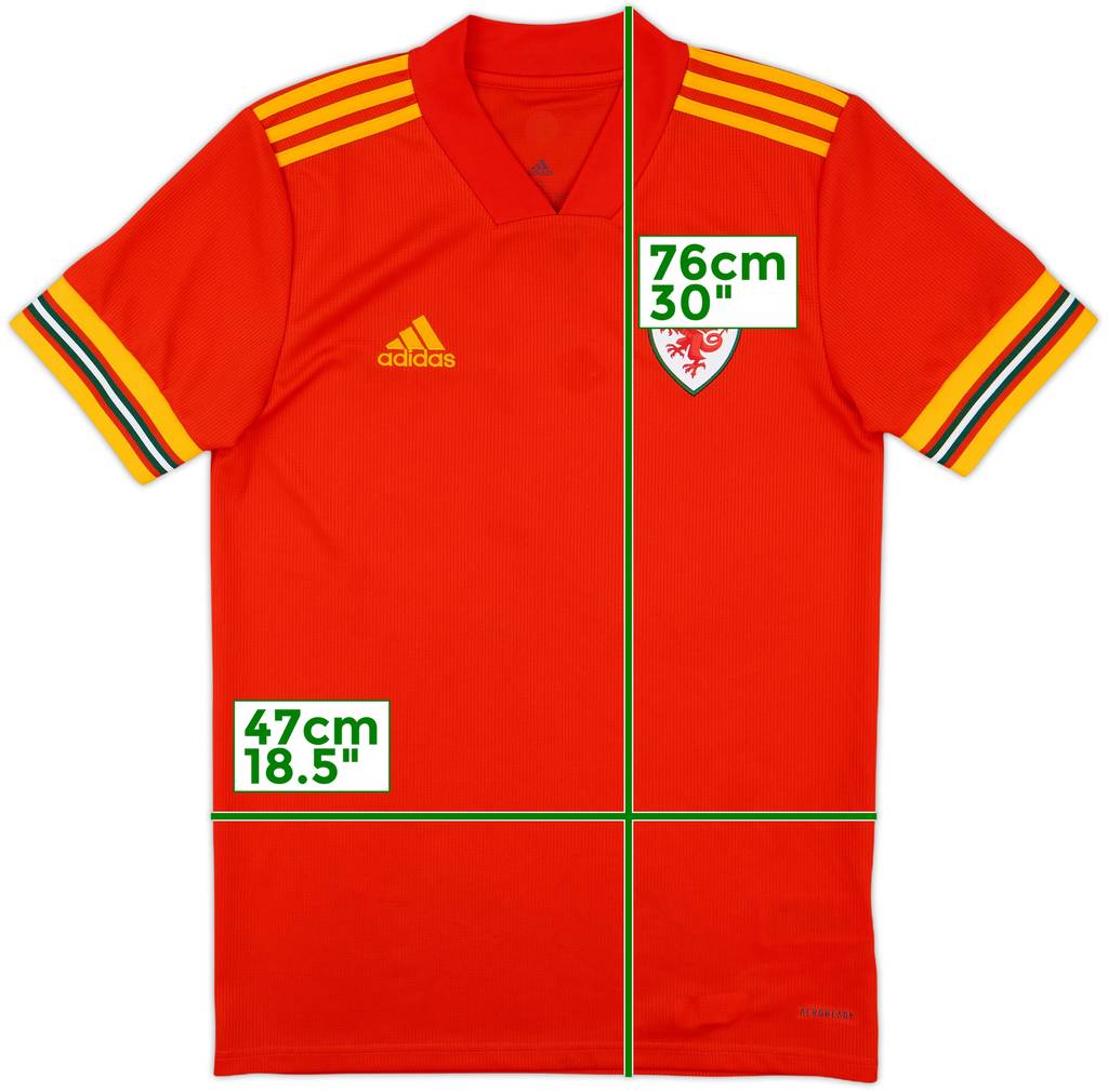 2020-21 Wales Home Shirt - 9/10 - (S)
