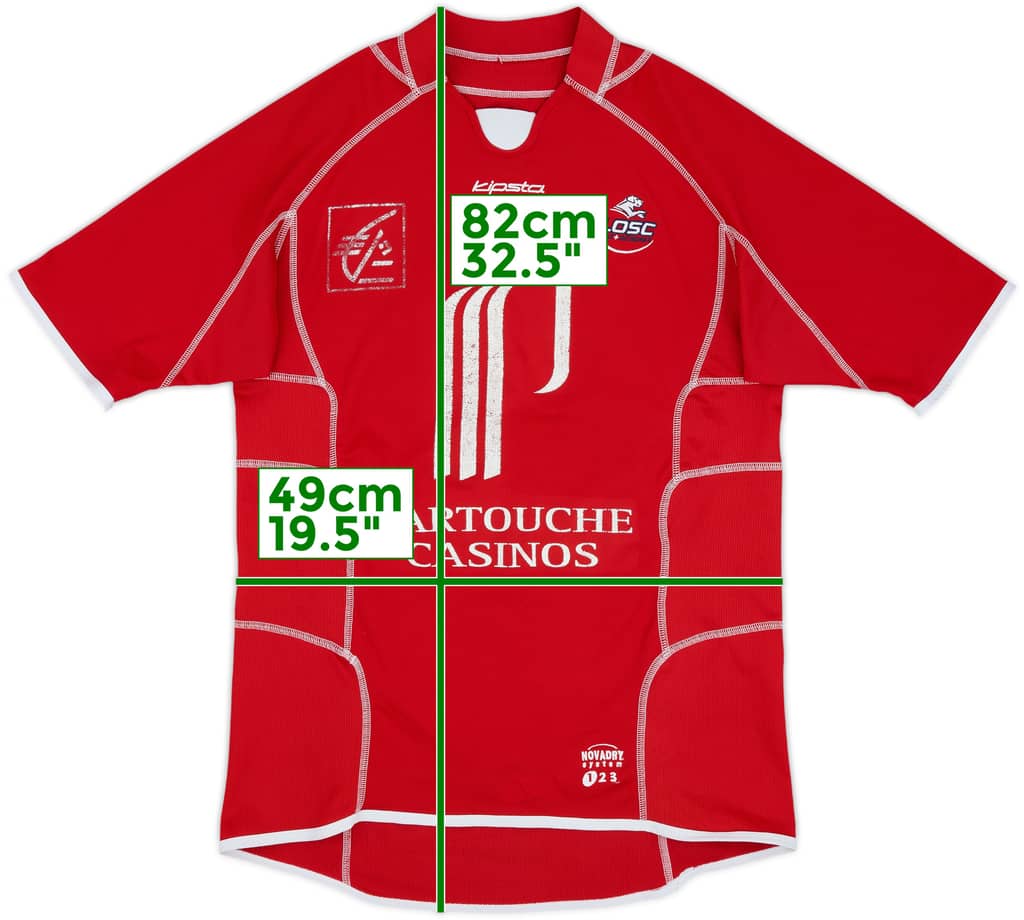 2003-04 Lille Home Shirt - 5/10 - (L)