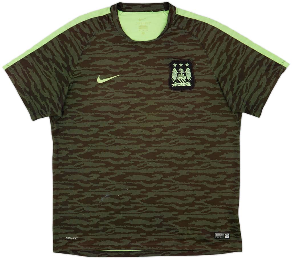 2015-16 Manchester City Nike Training Shirt - 6/10 - (XL)