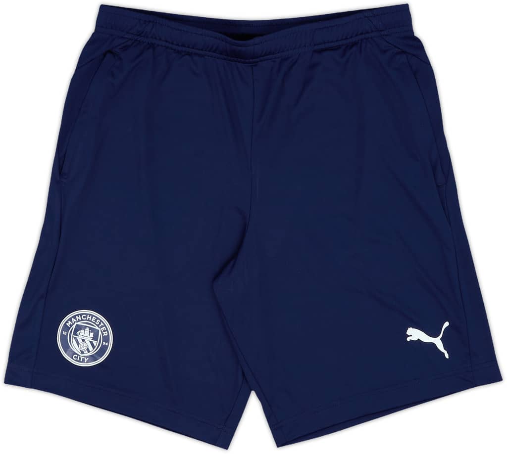 2021-22 Manchester City Puma Training Shorts - 10/10 - (M)