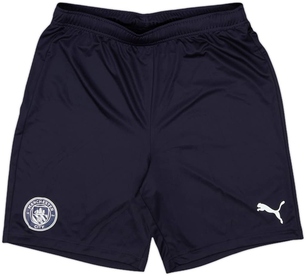 2021-22 Manchester City Puma Training Shorts - 10/10 - (M)