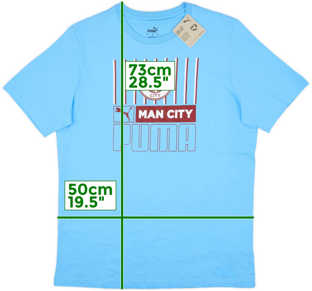 2022-23 Manchester City Puma Cotton Tee (M)