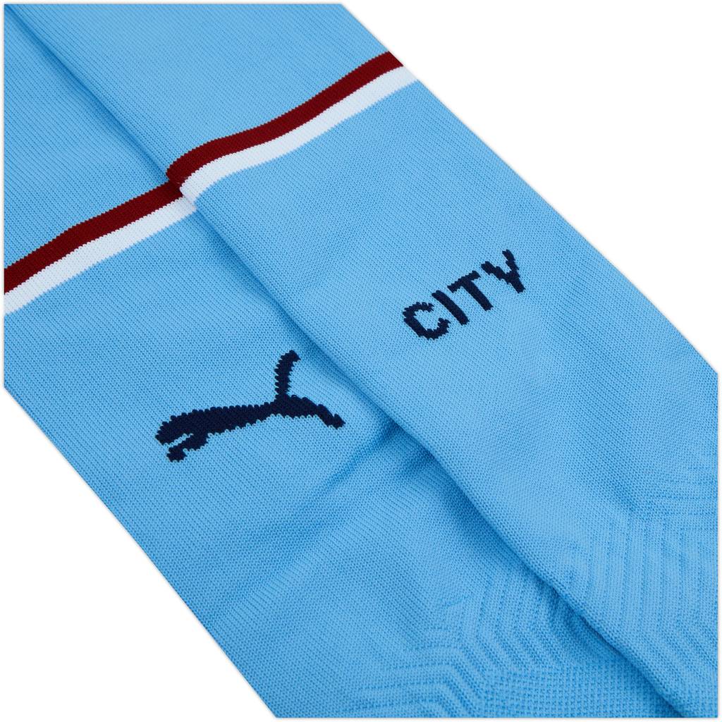 2022-23 Manchester City Home Socks (Adults UK 9-11)
