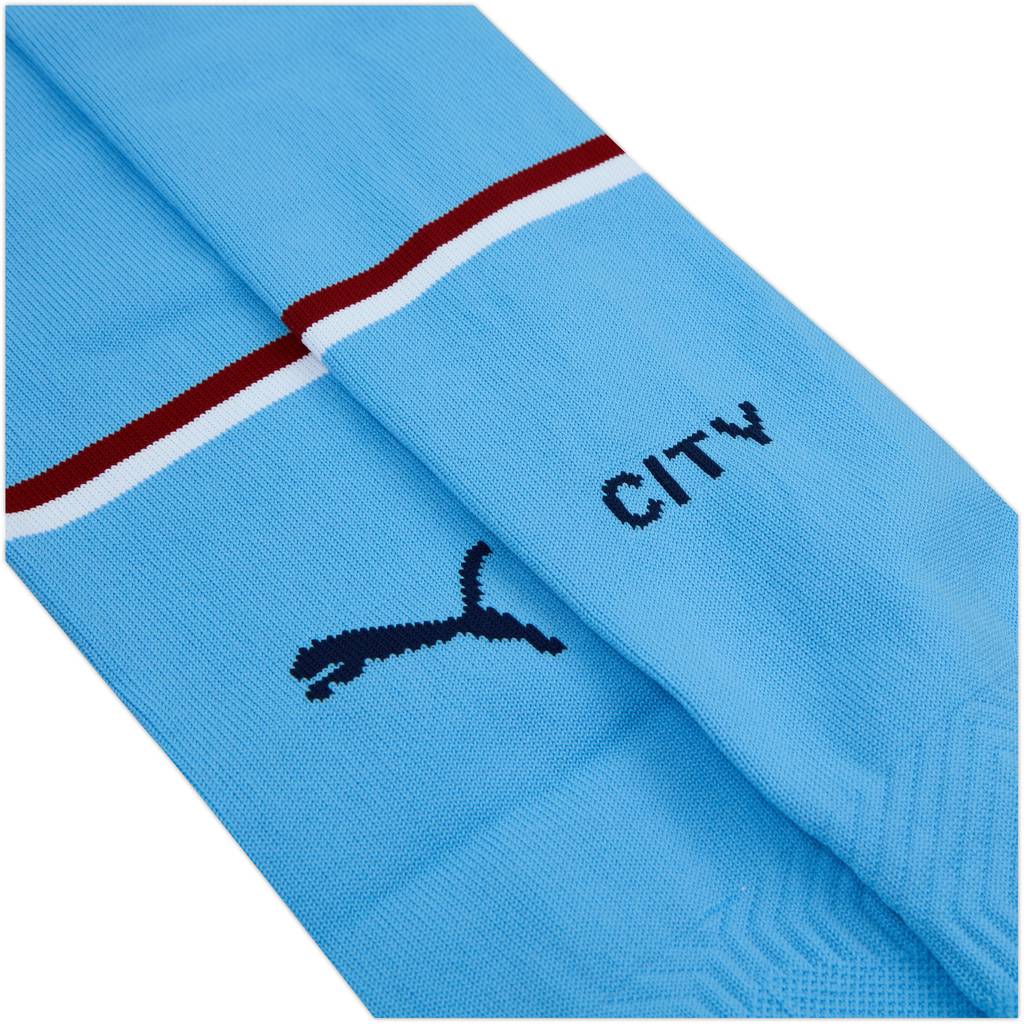 2022-23 Manchester City Home Socks (Adults UK 6-8)