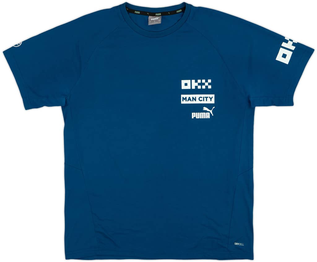 2021-22 Manchester City Puma Training Shirt - 10/10 - (L)