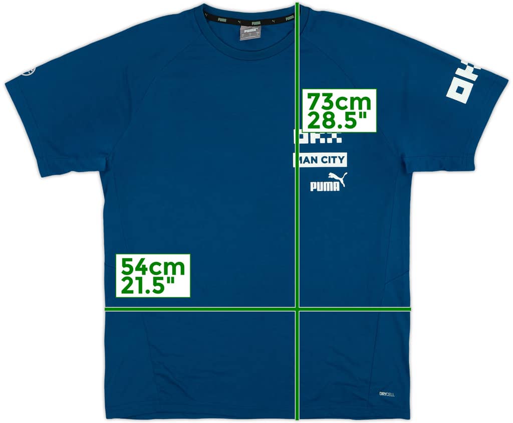 2021-22 Manchester City Puma Training Shirt - 10/10 - (L)
