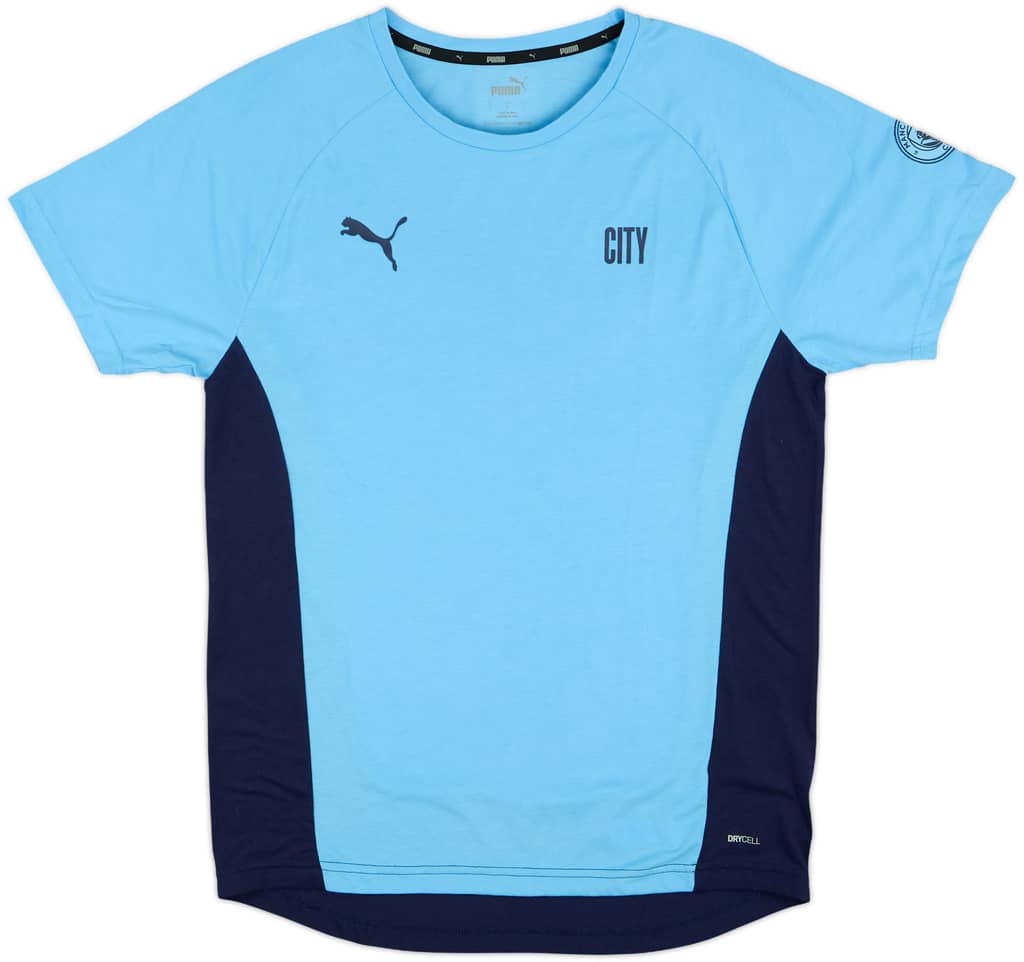 2020-21 Manchester City Puma Training Shirt - 9/10 - (L)