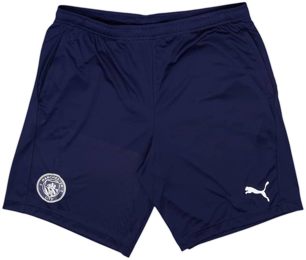 2021-22 Manchester City Puma Training Shorts - 10/10 - (L)