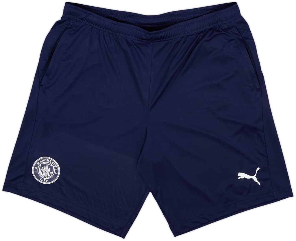 2021-22 Manchester City Puma Training Shorts - 10/10 - (L)