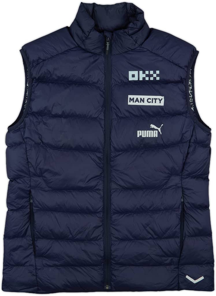 2022-23 Manchester City Puma Padded Gilet - 10/10 - (L)