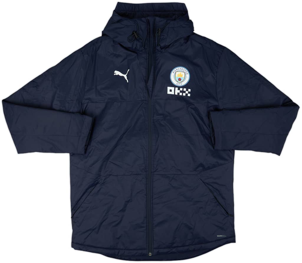 2022-23 Manchester City Puma Padded Bench Coat - 10/10 - (L)