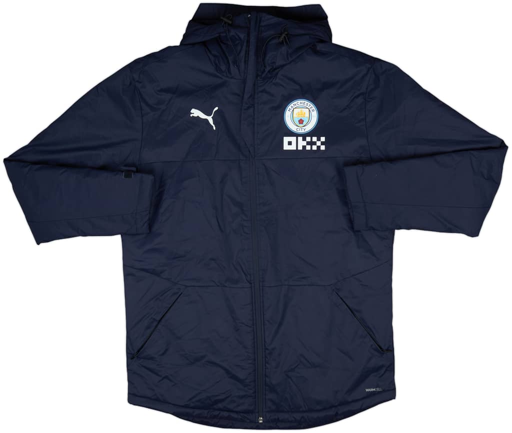 2022-23 Manchester City Puma Padded Bench Coat - 10/10 - (M)
