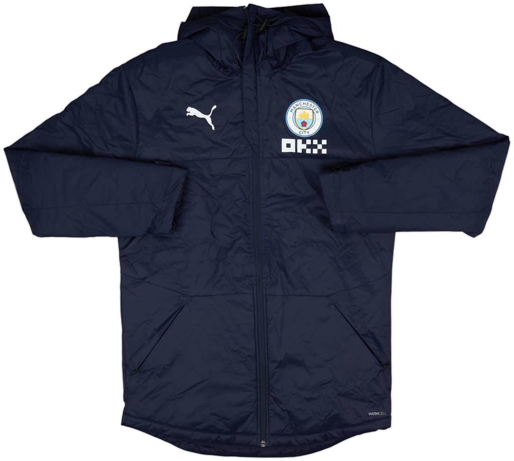 2022-23 Manchester City Puma Padded Bench Coat - 10/10 - (S)