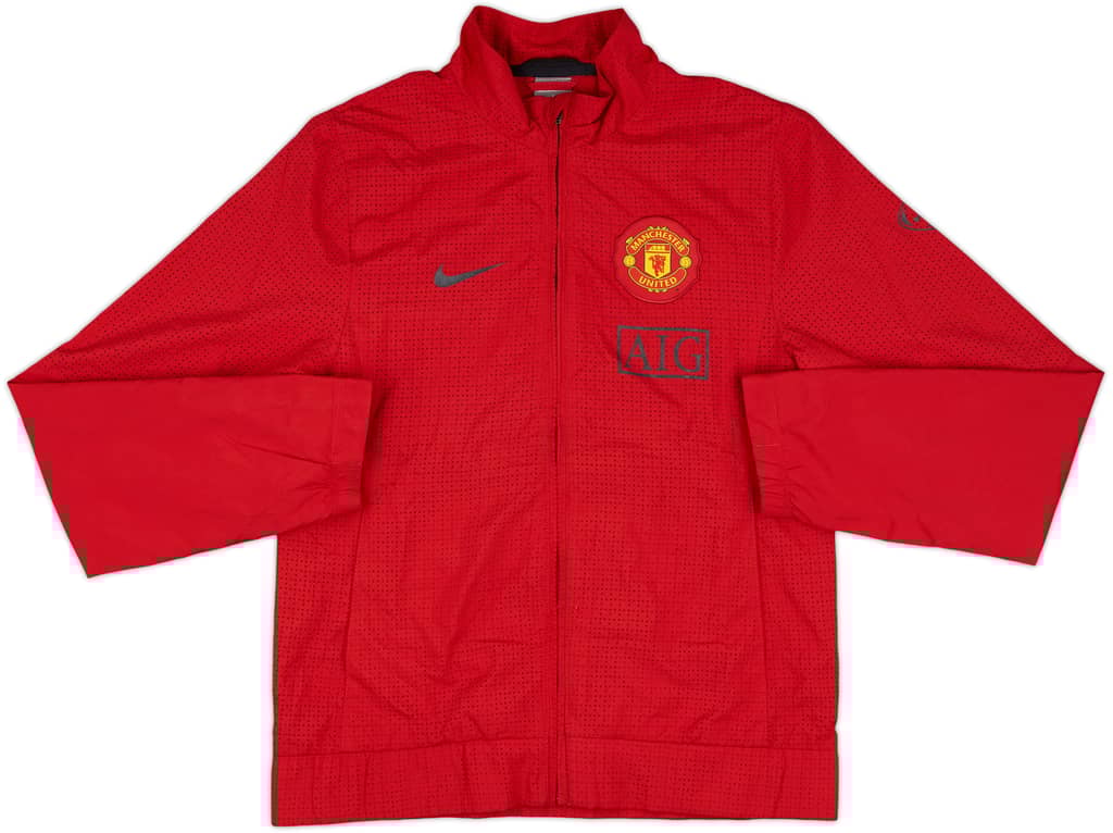2009-10 Manchester United Nike Track Jacket - 8/10 - (S)