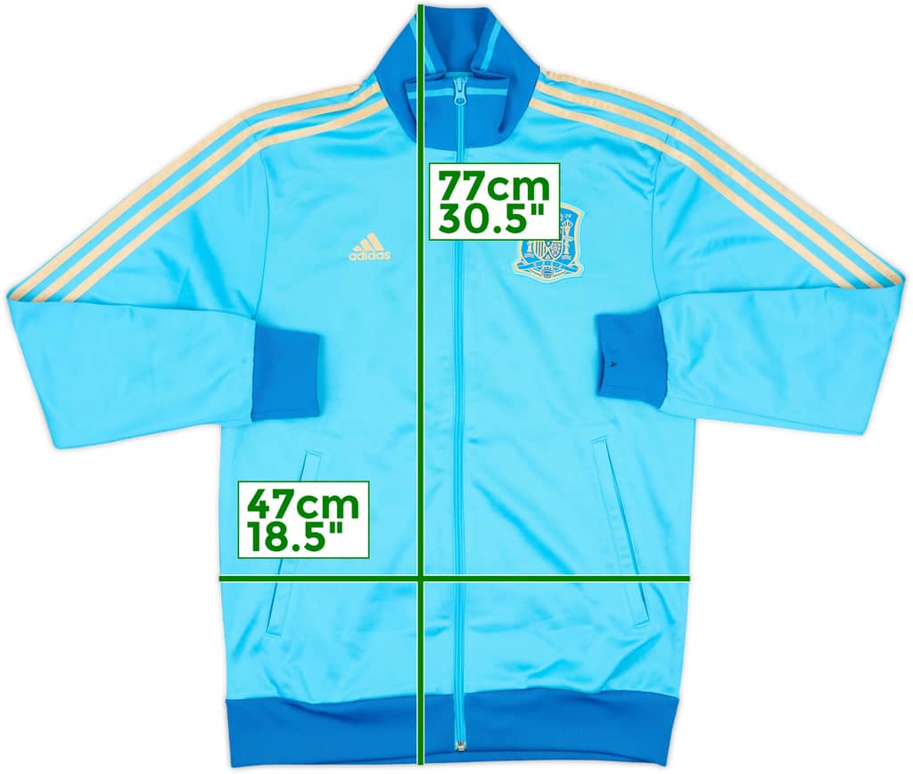 2014-15 Spain adidas Track Jacket - 7/10 - (S)