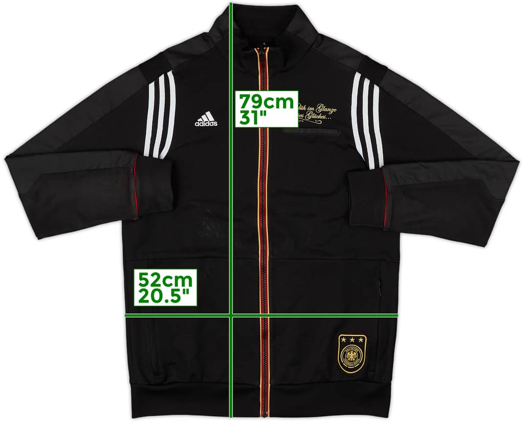 2010-12 Germany adidas Track Jacket - 7/10 - (L)