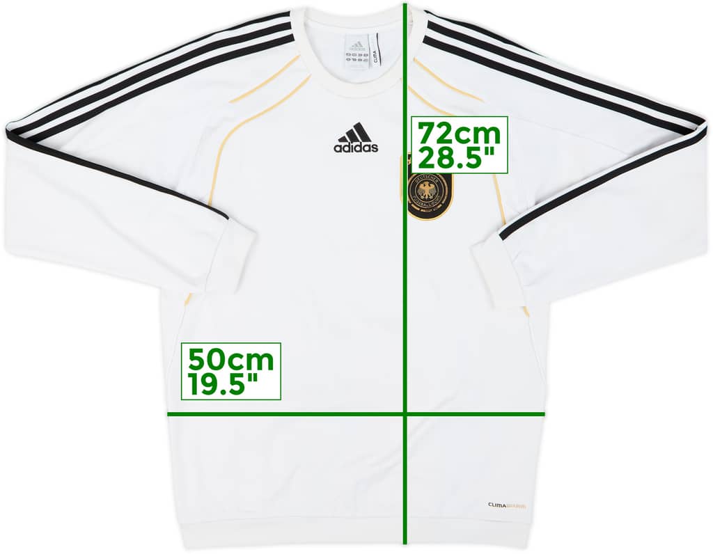 2009-10 Germany adidas Sweat Top - 5/10 - (S)