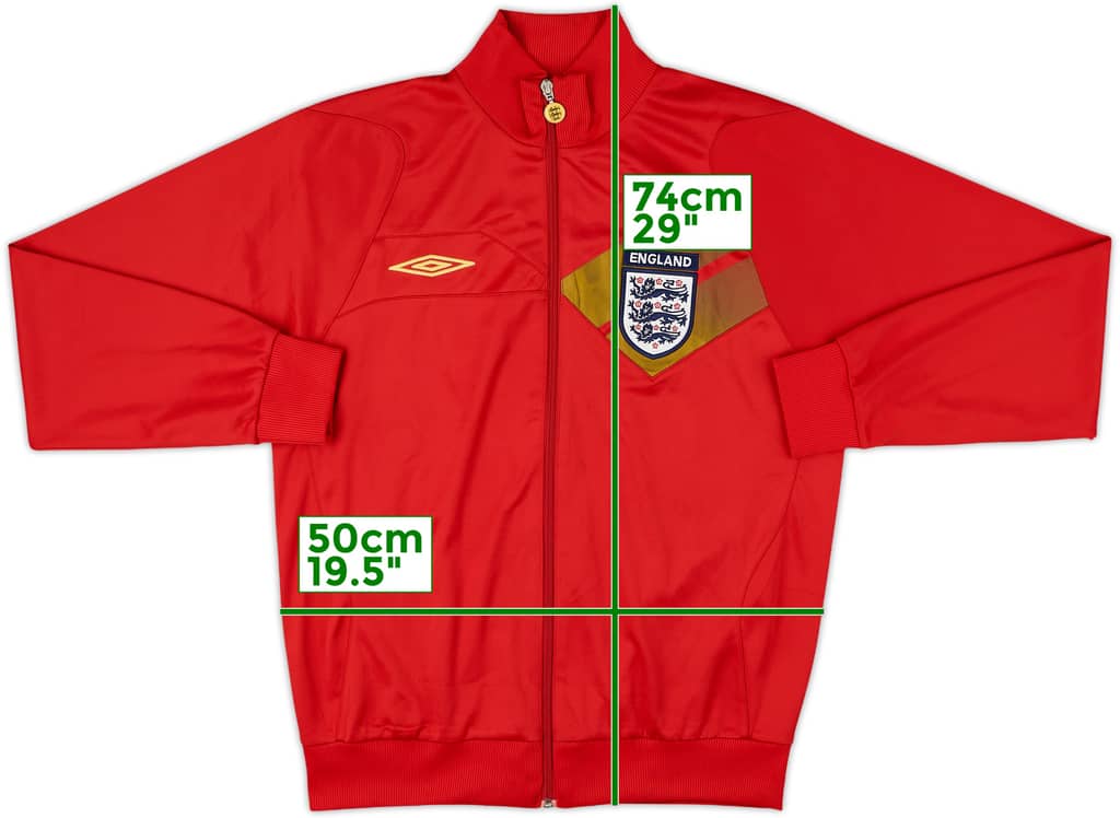2004-06 England Umbro Track Jacket - 8/10 - (S)