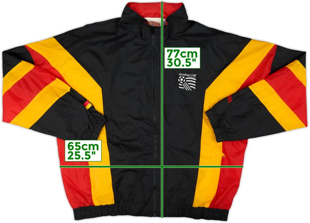 1994 Germany World Cup Nutmeg Track Jacket - 9/10 - (XL)