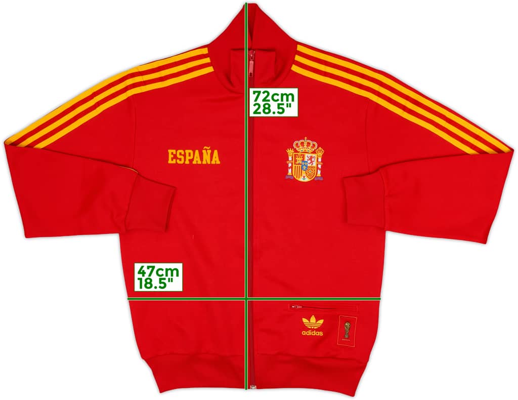 2006-07 Spain adidas Track Jacket - 9/10 - (M)