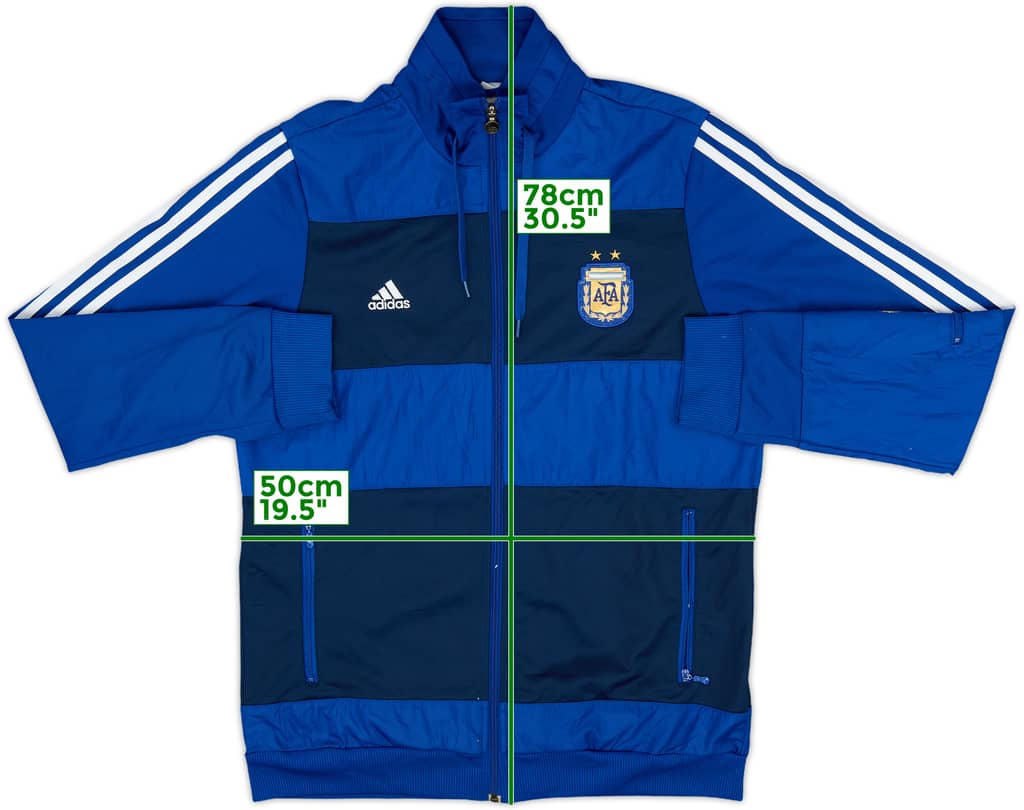 2009-10 Argentina adidas Track Jacket - 8/10 - (XL)