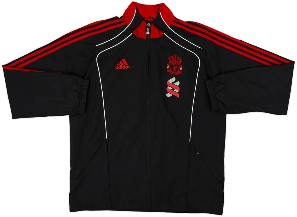 2010-11 Liverpool adidas Track Jacket - 5/10 - (L/XL)