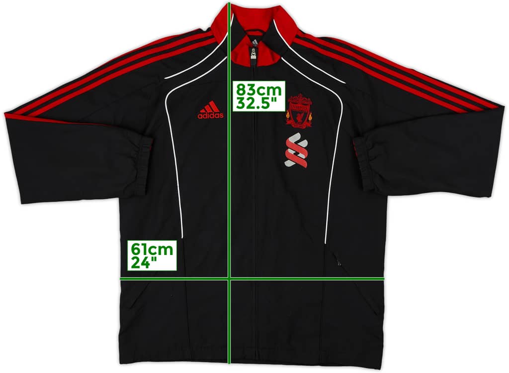 2010-11 Liverpool adidas Track Jacket - 5/10 - (L/XL)