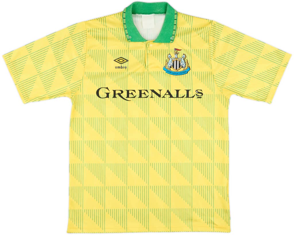 1991-93 Newcastle Away Shirt - 8/10 - (M)