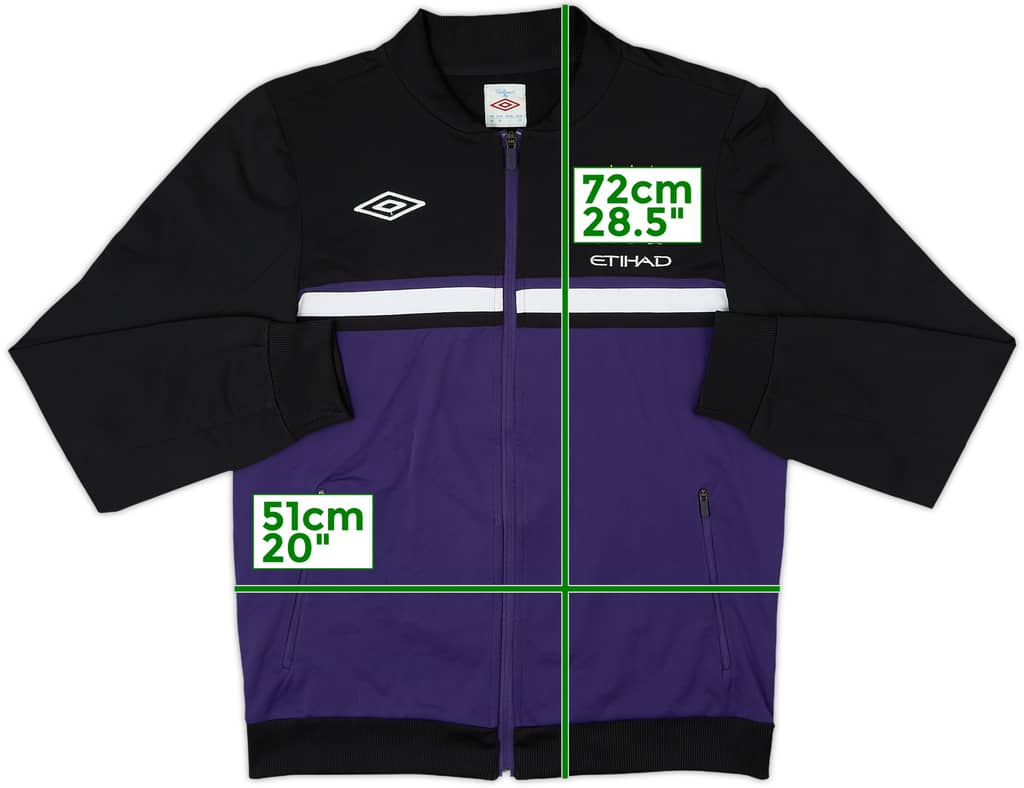 2012-13 Manchester City Umbro Track Jacket - 9/10 - (M)
