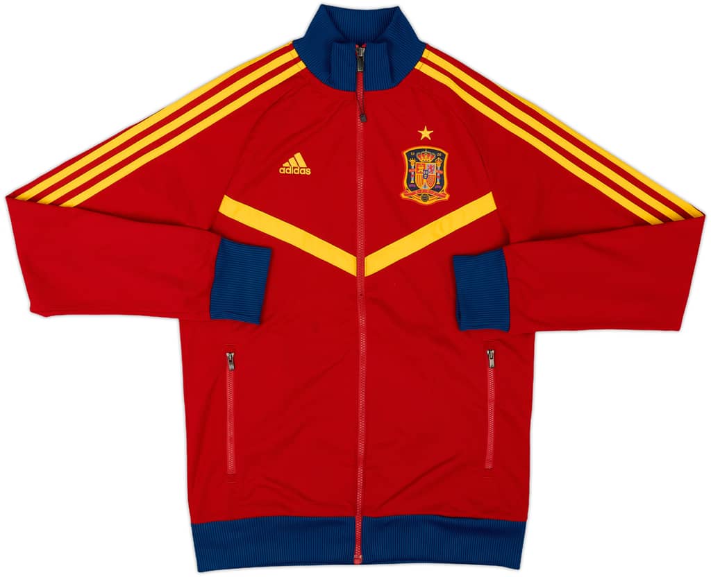 2013-14 Spain adidas Track Jacket - 7/10 - (S)